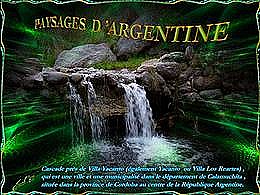 diaporama pps Paysages d’Argentine