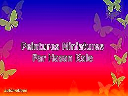 diaporama pps Peintures miniatures par Hasan Kale