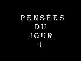 diaporama pps Pensées du jour 1