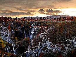 diaporama pps Plitvice lakes national park croatia