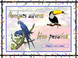 diaporama pps Quelques astuces bien pensées