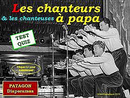 diaporama pps Quiz chanteurs à papa