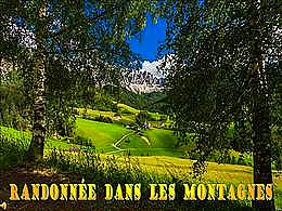 diaporama pps Randonnée dans les montagnes