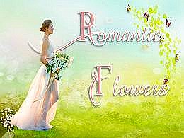 diaporama pps Romantic flowers
