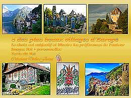 diaporama pps 5 des plus beaux villages d’Europe