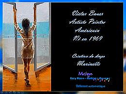 diaporama pps Victor Bauer artiste peintre américain