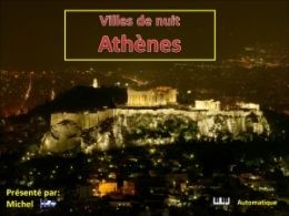 diaporama pps Villes de nuit Athènes