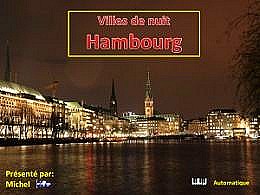 diaporama pps Villes de nuit Hambourg