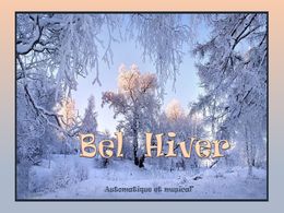 diaporama pps Bel hiver
