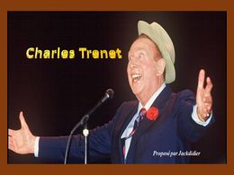 diaporama pps Charles Trenet