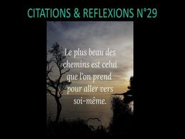 diaporama pps Citations et réflexions N°29