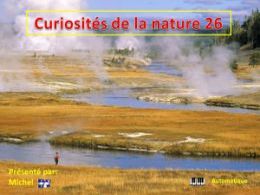diaporama pps Curiosités de la nature 26