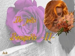 diaporama pps De jolis bouquets II