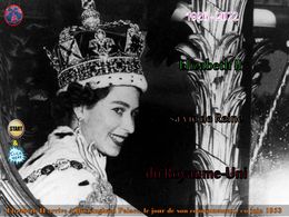 diaporama pps Elizabeth II sa vie de reine du Royaume-Uni