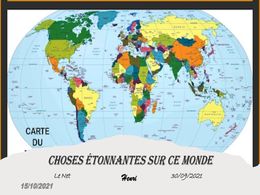 diaporama pps Choses étonnantes sur ce monde