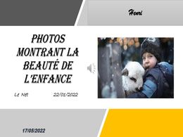 diaporama pps Photos montrant la beauté de l’enfance
