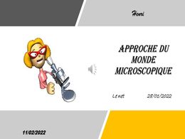 diaporama pps Approche du monde microscopique