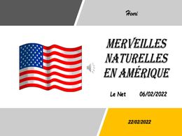 diaporama pps Merveilles naturelles en Amérique
