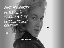diaporama pps Photos inédites de Marilyn Monroe