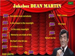 diaporama pps Jukebox – Dean Martin