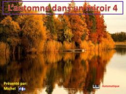 diaporama pps L’automne dans un miroir 4