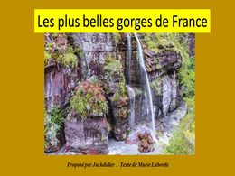 diaporama pps Les plus belles gorges de France