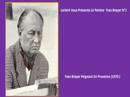 diaporama pps Yves Brayer – Peintre