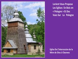 diaporama pps Églises en bois et des vue sur la Pologne