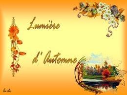 diaporama pps Lumière d’automne