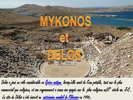 diaporama pps Mykonos et Délos