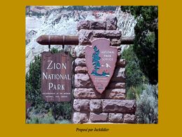 diaporama pps Park national de Zion
