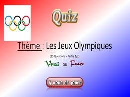 diaporama pps Quiz jeux olympiques 1
