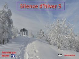 diaporama pps Silence d’hiver 5