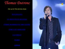 diaporama pps Thomas Dutronc