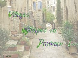 diaporama pps Villages mythiques en provence I
