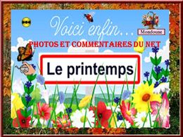diaporama pps Vive le printemps 2021