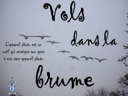 diaporama pps Vols dans la brume