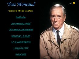 diaporama pps Yves Montand