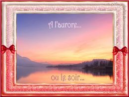 diaporama pps A l’aurore ou le soir