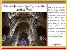 diaporama pps Basilique de Saint-Denis