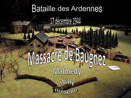 diaporama pps Bataille des Ardennes – Massacre de Baugnez
