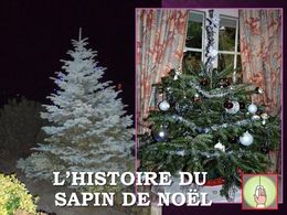 diaporama pps Histoire du sapin de Noël