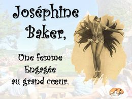 diaporama pps Joséphine Baker