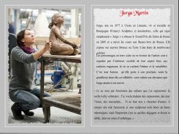 diaporama pps Jurga Martin sculptrice et dessinatrice