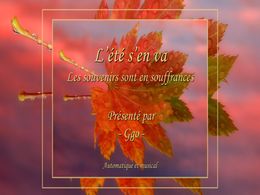 diaporama pps L’été s’en va les souvenirs en souffrances