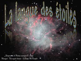 diaporama pps La langue des étoiles