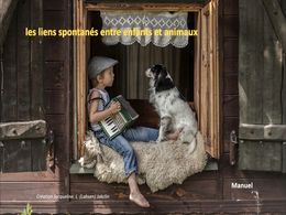 diaporama pps Liens spontanés entre enfants et animaux