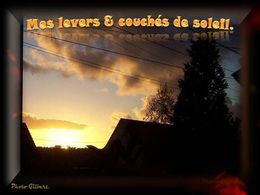 diaporama pps Mes levers et couchers de soleil