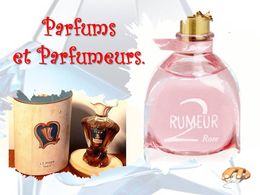 diaporama pps Parfums et parfumeurs