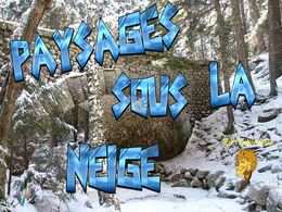 diaporama pps Paysages sous la neige